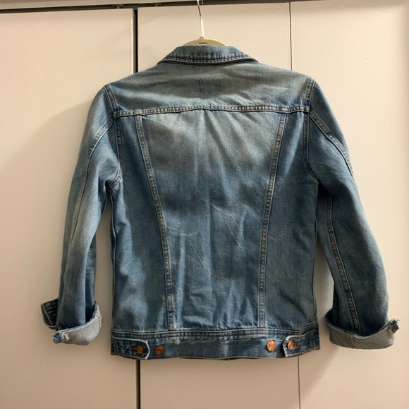 JCREW Classic Denim Jacket in Light Patriot Wash - Size XS - Picture 5 of 7